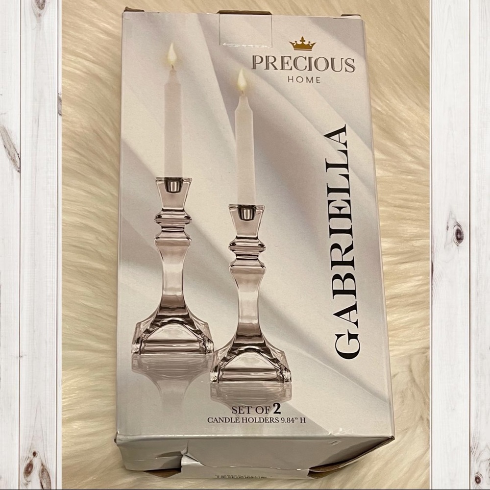 PRECIOUS HOME GABRIELLA CANDLE HOLDER